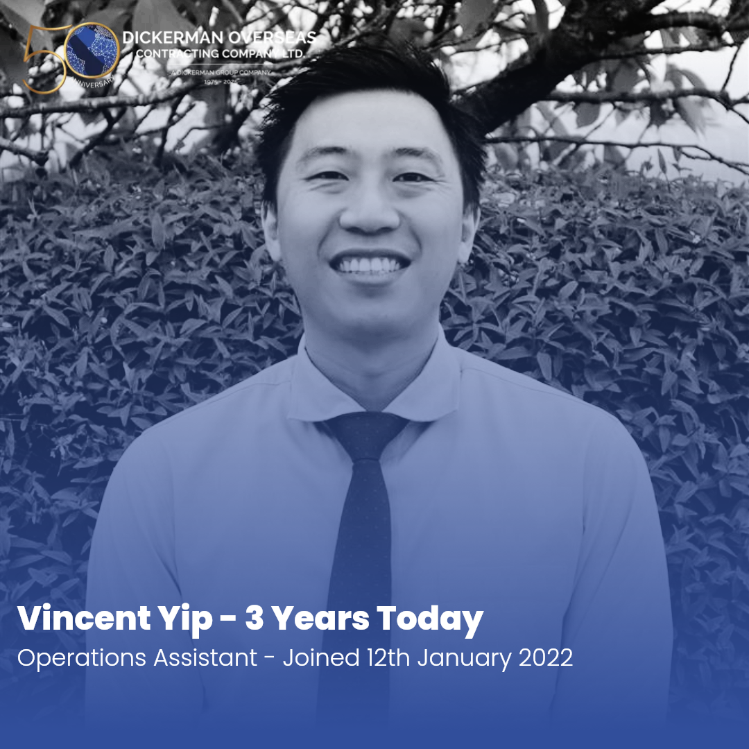 Congratulations Vincent Yip - The Dickerman Group